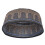 Chapeau musulman 56.0cm noir brodé 1