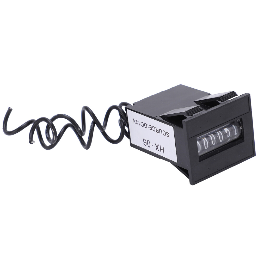 Electromagnetic Counter 6 Digits Electronic Industrial Totalizer With No Clear Function Lyâ0612V 7901322687944