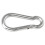 M5 90 kg 4,9 mm 50,2x25,18 mm Moschettone argento 9