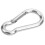 M5 90 kg 4,9 mm 50,2x25,18 mm Moschettone argento 6
