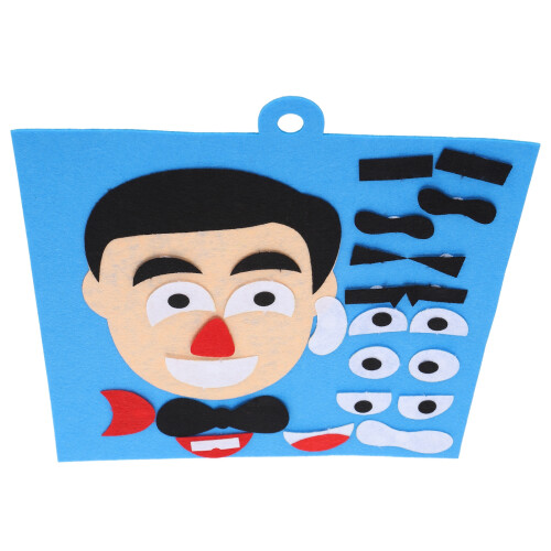 Kit de feutrine pour expressions faciales, 1 ensemble, Dad 30x30cm