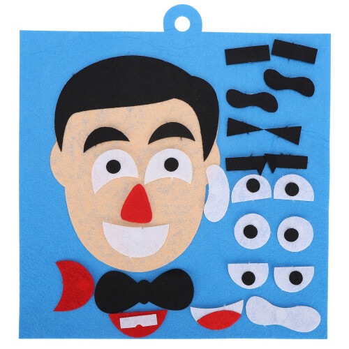 Kit de feutrine pour expressions faciales, 1 ensemble, Dad 30x30cm 1