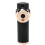 Pistolet de massage 1800 mAh 6 vitesses ABS noir compact 3