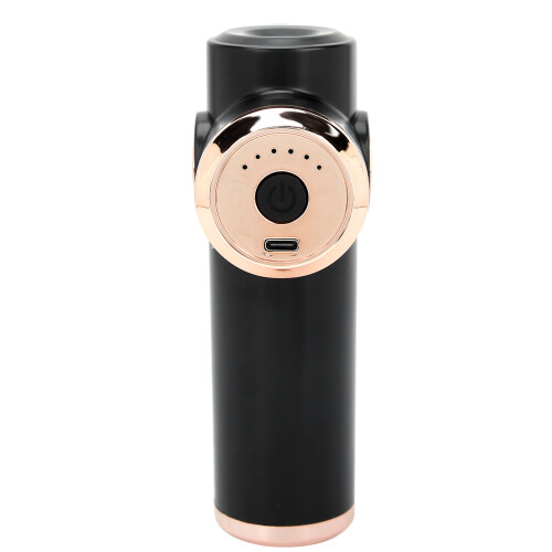 Pistolet de massage 1800 mAh 6 vitesses ABS noir compact 2