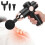 Pistolet de massage 1800 mAh 6 vitesses ABS noir compact 16