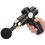 Pistolet de massage 1800 mAh 6 vitesses ABS noir compact 9