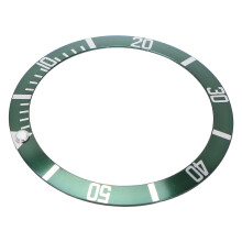 Inserto verde per lunetta di orologio professionale da 40 mm