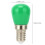 Lampadina LED verde E14 3W 350 lm 5,52,7 cm 360 7