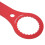 Chiave per movimento centrale BB44+46 44mm/46mm rossa 8
