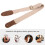 Sangle de guitare en coton flanelle réglable kaki 6