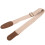Sangle de guitare en coton flanelle réglable kaki 1