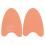 Swimming Board Floating Plate A Shape EVA Back Float Training Aid Float Hand Foam BoardOrange 5