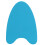Swimming Board Floating Plate A Shape EVA Back Float Training Aid Float Hand Foam BoardBlue 7