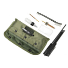 11 pièces kit de nettoyage pour fusil calibre .22 - tiges en métal et brosse