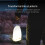 Bande LED étanche pour camping 5V 120x1.2cm blanche 5