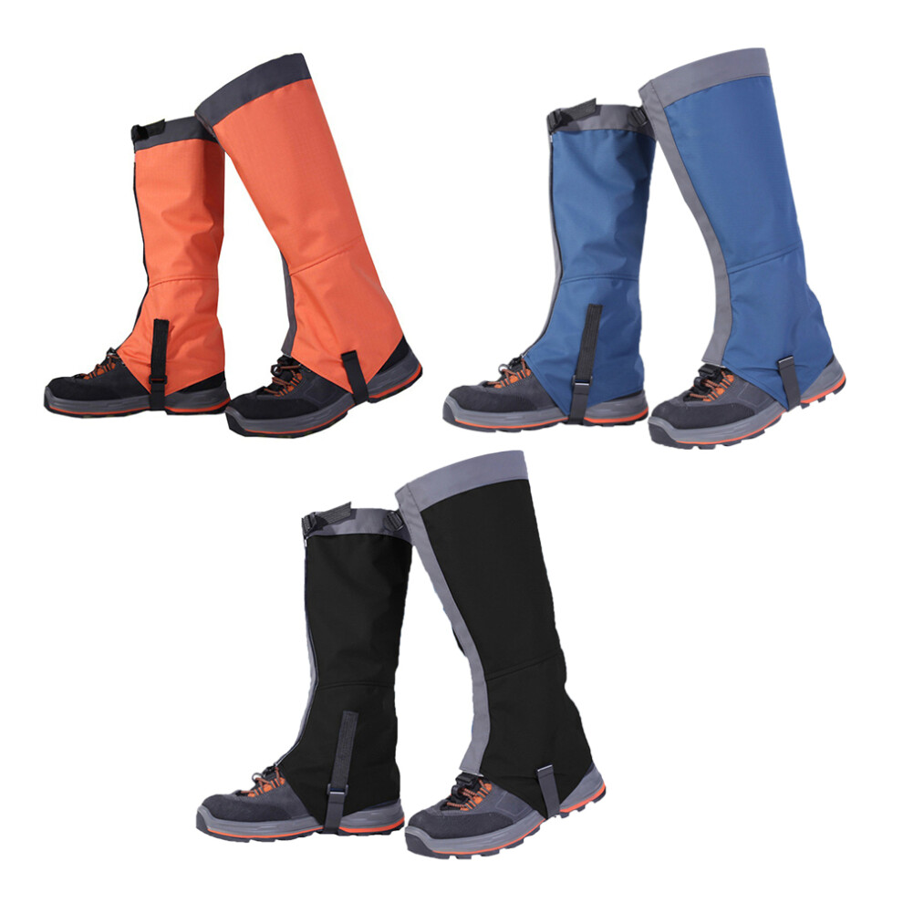 1 Pair Hiking Leg Gaiters Snow Boot Gaiters Breathable Waterproof Walking High Leg Cover for Outdoor Research Climbing