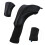 Set di 3 copricapi: 3 misure 31x13/26x10,5/21x9 cm blu 4