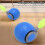 Balle pour chat bleu auto-roulante 150 mAh 4