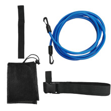 Ceinture d'entraînement pour la natation 55 cm - 1,05 m, corde de 3 m, 20-25 lb