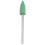 Forets dentaires en caoutchouc silicone vert grain 240 3