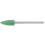 Forets dentaires en caoutchouc silicone vert grain 240 5