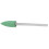 Forets dentaires en caoutchouc silicone vert grain 240 14