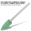 Forets dentaires en caoutchouc silicone vert grain 240 4