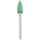 Forets dentaires en caoutchouc silicone vert grain 240 2