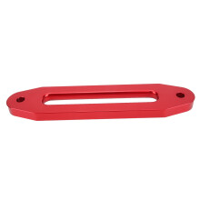 Rot Alu Seilführung Hawse 25cm für Offroad Winde
