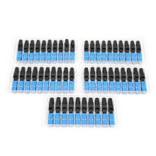 50 pezzi di adattatore per connettore in fibra ottica SC UPCC 2.0x3.0 Blu