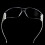 Lunettes de sécurité anti-buée coupe-vent 15x3cm PC 2mm 4