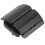 Aide pour ukulélé noir nylon et silicone 23-26 pouces 8