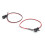 2 pezzi LED lampada allarme finta blu 12V universale 12