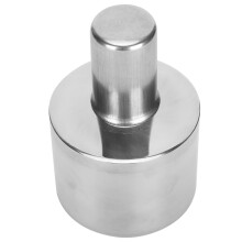 Lampe à alcool en acier inoxydable 200 ml 12x7,3x7,3 cm argent