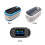 Pulsossimetro da dito PVC bianco portatile SpO2 12