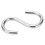 10 pezzi ganci a S M4 in acciaio inossidabile 304 10