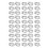 50 pièces Pinces en U de type M4 inox 304 2