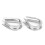 50 pièces Pinces en U de type M4 inox 304 8