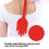 Pat Stick Silicone 37cm/14.6in, 8.5cm/3.3in rouge 9