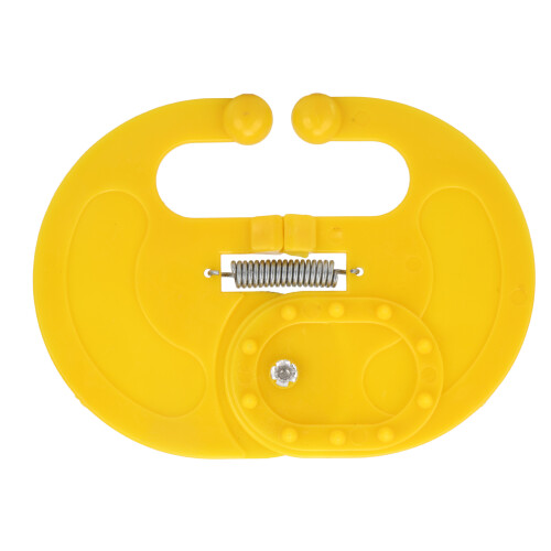 5 pezzi ABS spina nasale di mucca svezzatore per vitello - Giallo 1