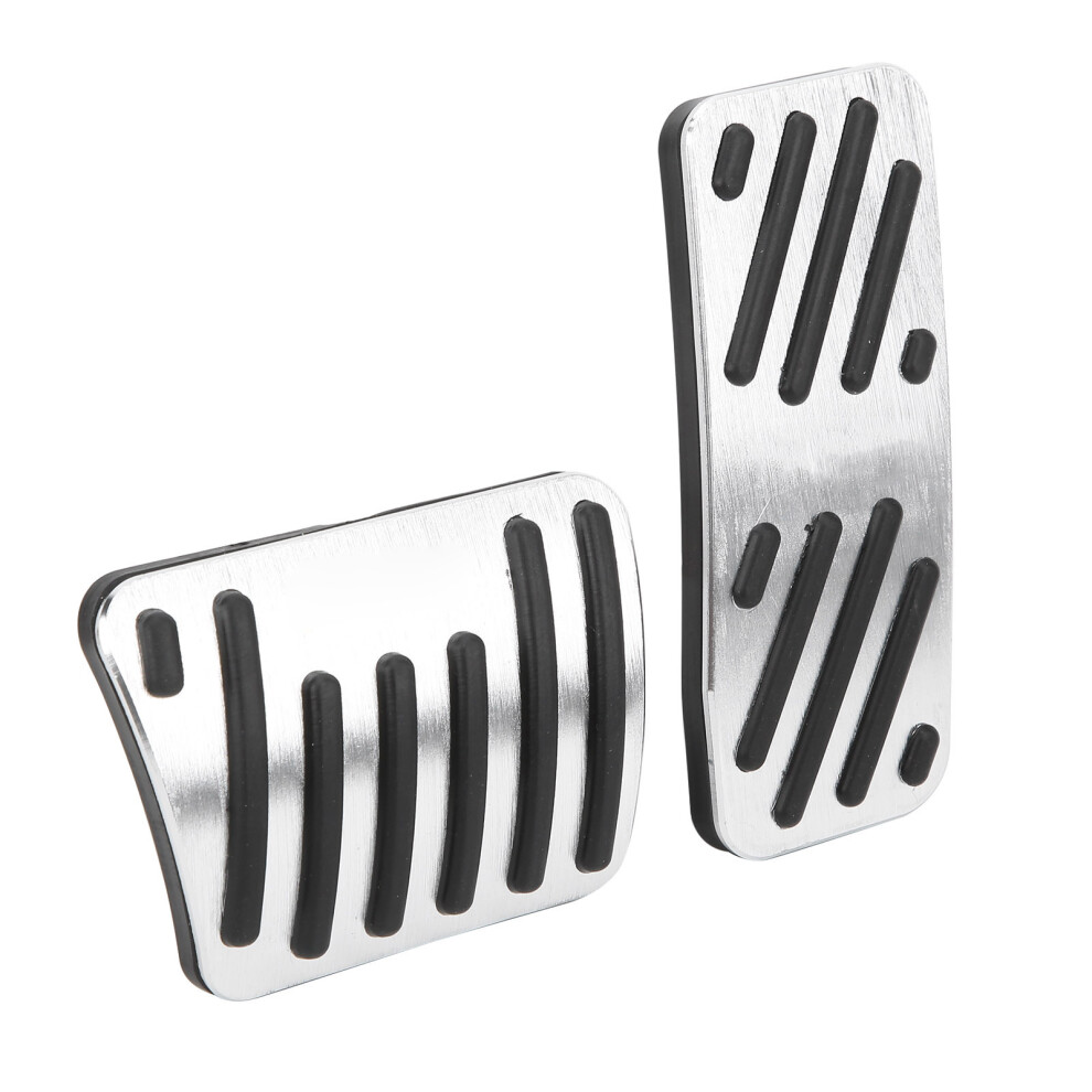 2Pcs Accelerator Brake Pedals Foot Rest Maintenance Modification Replacement For Jeep Cherokee Kl 2014Â2019 4111322697482