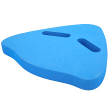 Planche de natation EVA en forme de A 32x29x3cm bleue 1 pièce pour enfants