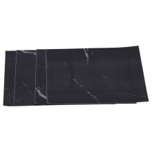 DLSF01 Noir 193 g 30x30cm Autocollant de carreaux en PVC