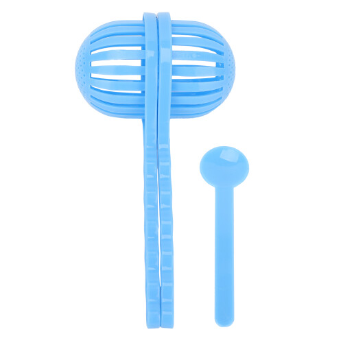 Pompon bleu DIY petite boule de feutrage shaker 63 g 1