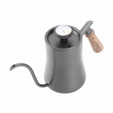 Bouilloire à bec d'oie de 550 ml avec thermomètre en inox
