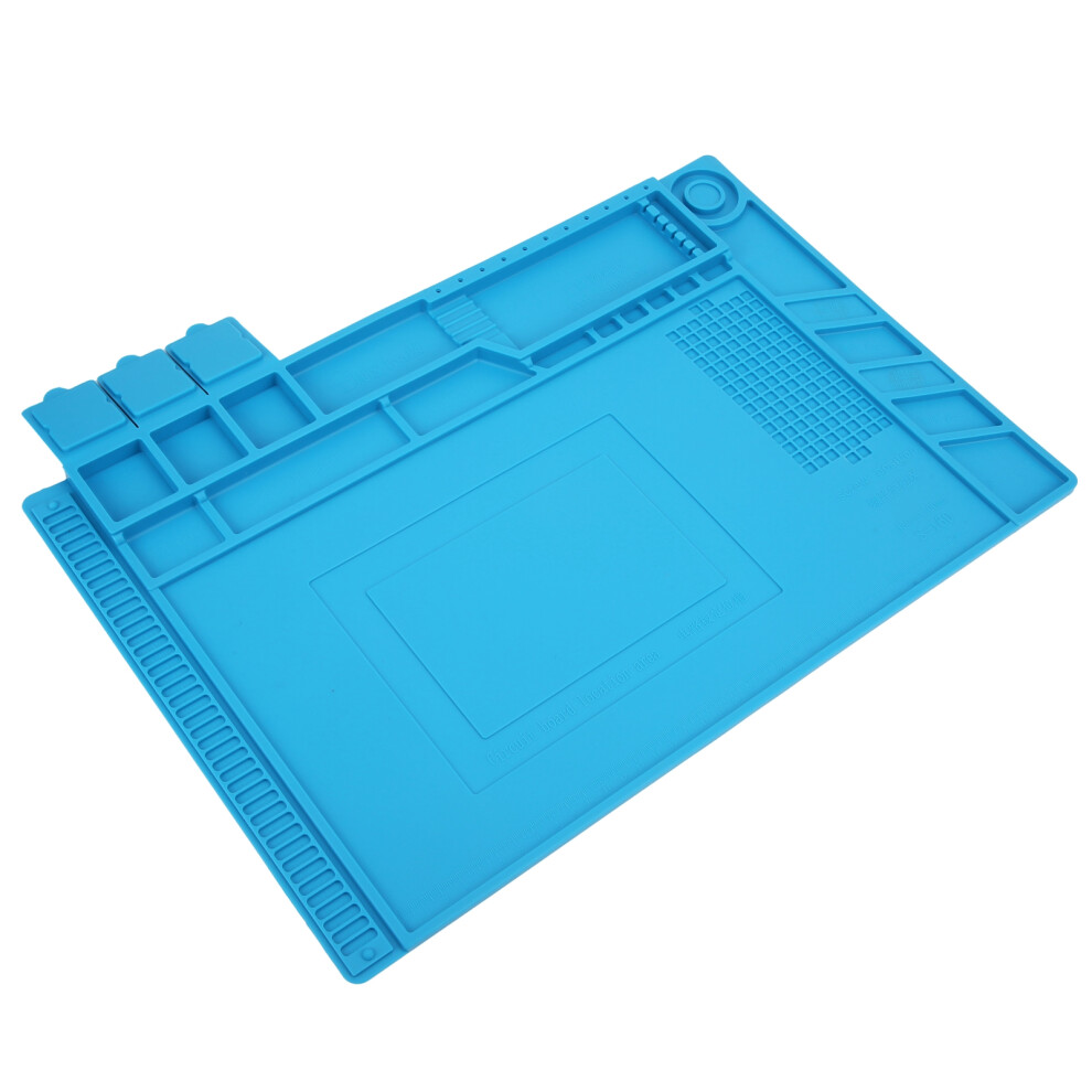 Magnetic Insulation Silicone Work Mat Heat Resistant Soldering Phone Computer Repair Mats-160 4921322698804
