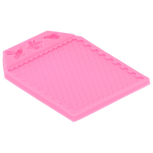 Stampo in silicone per fondant a forma di cellula 4,8 oz rosa 2