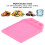 Cellular Shape Silicone Fondant Mold DIY Chocolate Decoration Mold Baking Tool for KitchenPink 11