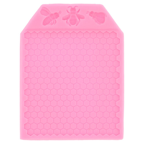 Stampo in silicone per fondant a forma di cellula 4,8 oz rosa 1