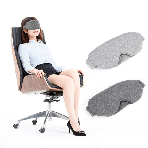 Mascherina per dormire in cotone - blocca la luce & comoda DE